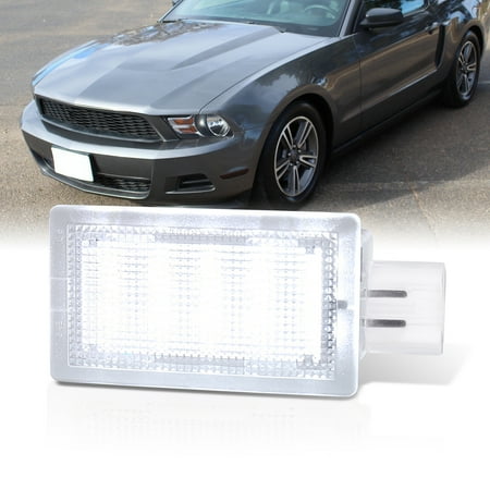 AJP Distributors White LED Trunk Luggage Light Cargo Lamp Compatible/Replacement For Ford Mustang Edge Crown Victoria Lincoln Aviator Town Car 2005 2006 2007 2008 2009 2010 2011 2012 2013 2014 2015
