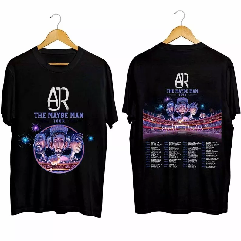 AJR Band The Maybe Man Tour 2024 Tour Black TShirt Best Gift For Men