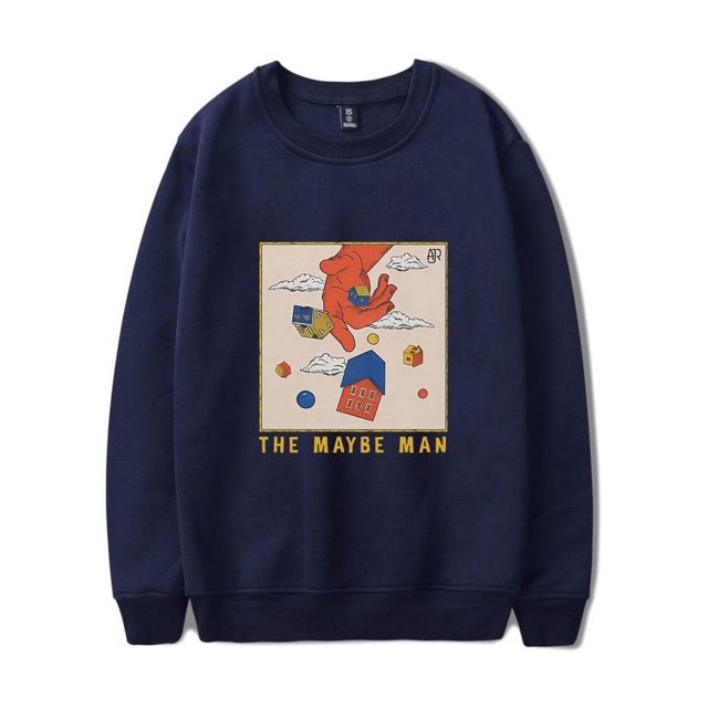 AJR Merch Sweatshirt The Maybe Man Houses Crewneck Band Music Men Women