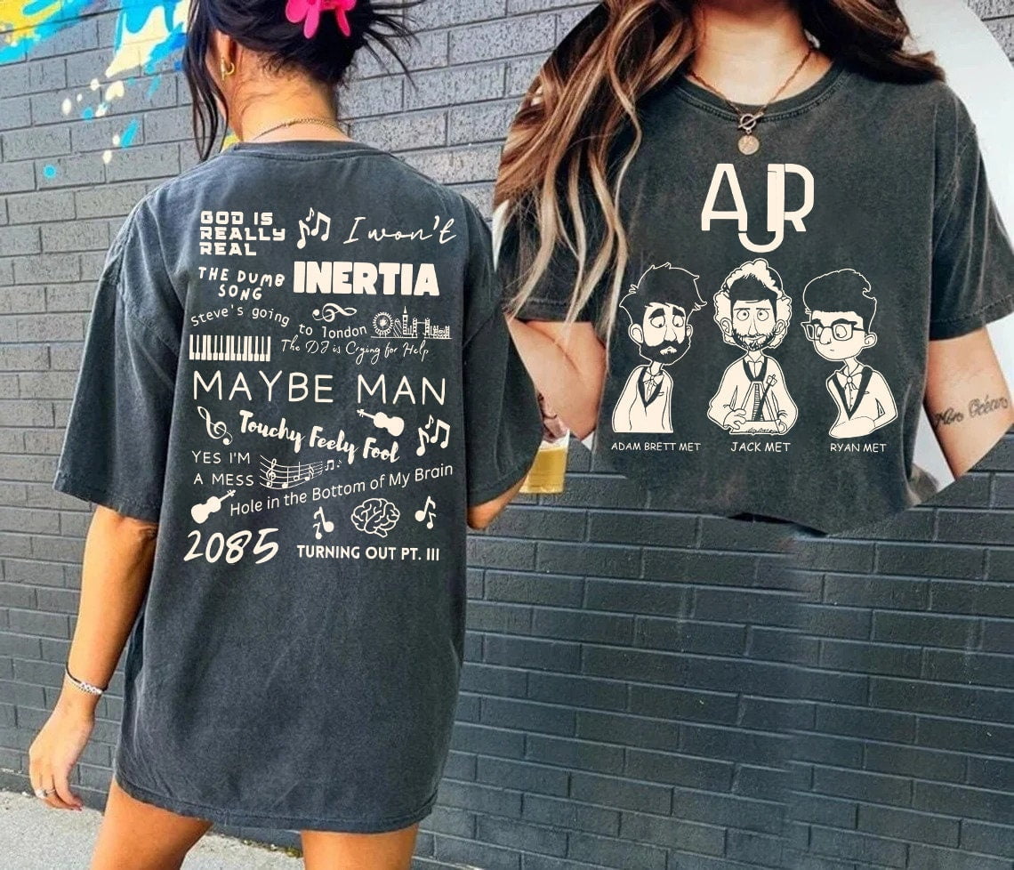AJR Vintage 2 Sides Shirt, AJR The Maybe Man Tour 2024 Shirt, AJR