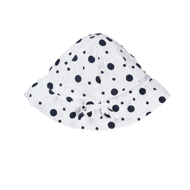 AJTQTH Baby Cute Polka Dots Sunshade Caps Kids Toddler 