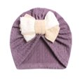 thumbnail image 1 of AJTQTH Baby Girls Colorblocked Headbands Nylon Knitted Soft Bows Hairband Toddler Newborn Infant Cute Headband Elastic Hair Accessories Hat Bonnet Multicolor Free Size, 1 of 4