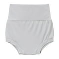 thumbnail image 1 of AJTQTH Blommers for Baby Unisex Solid Color Cotton Comfy Bag Fart Pants Bottoms Bread Pants High Rise Tummy Protection Underwear for Home Sleep Relaxed Fit Clothes White 2 Years, 1 of 6