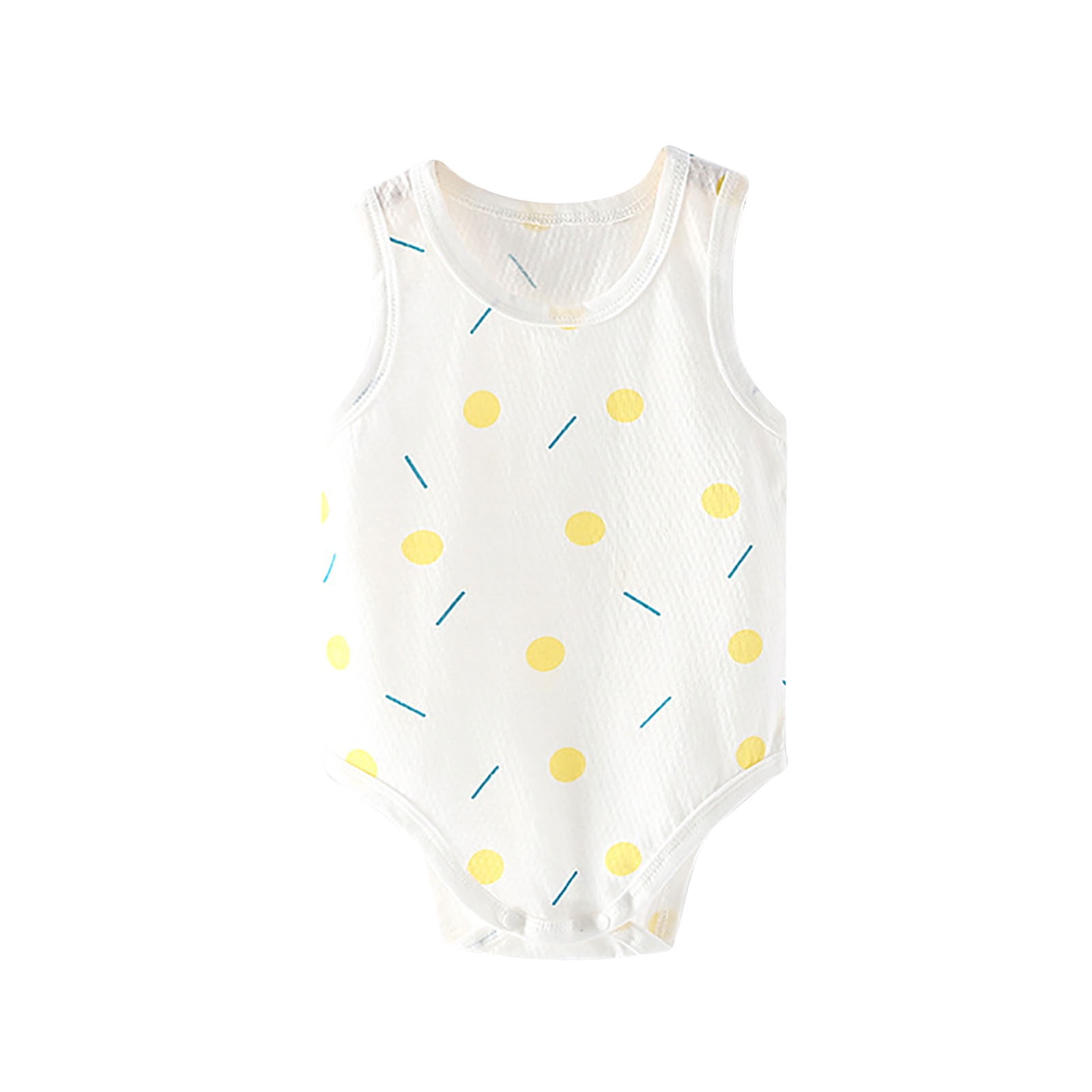 The Max - Baby Unisex 5pcs Cartoon Print Rompers D main image 0
