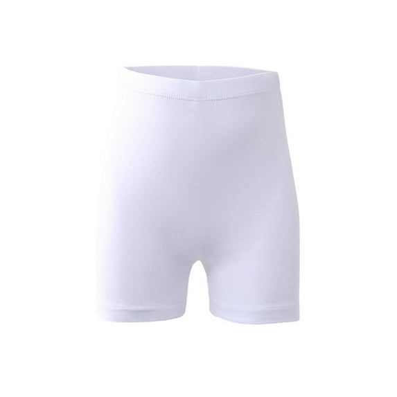 AJTQTH Girls Underwear Cotton Breathable Comfort Thin Underpants High-Waisted Anti-Glare Safety Bottoms White 7 Years