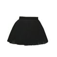 thumbnail image 1 of AJTQTH Short Skirt for Girls Slim Waist Mesh Layered Fluffy Skirt Summer Casual Princess Skirt Holiday Party Home Outdoor Stylish Outfits Black#02 4 Years, 1 of 3