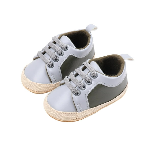 AJTQTH Walking Shoes for Kids Toddler Colorblocked Lace-Up Shoes Flat Slip Resistant Sneakers Baby Summer Casual Lightweight Comfortable Fit Girls Boys Shoes Green 6 Months