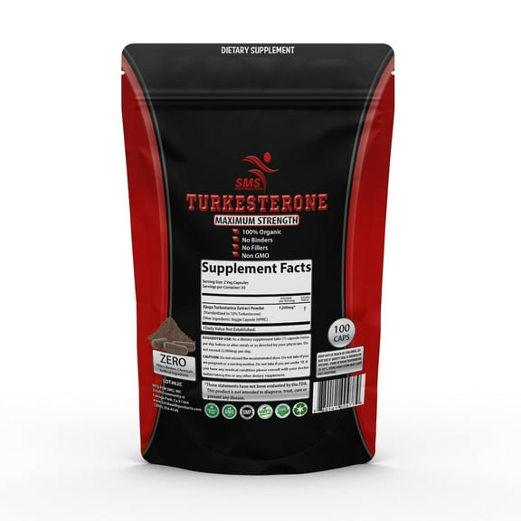 AJUGA TURKESTANICA High Potency Extract 10%TURKESTERONE 100 Capsules