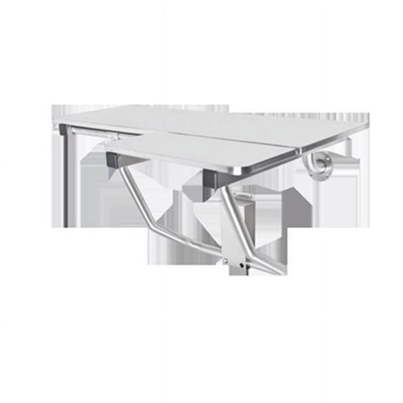 AJW U925R Handed Retractable Ada Compliant Stainless Steel Shower Seat
