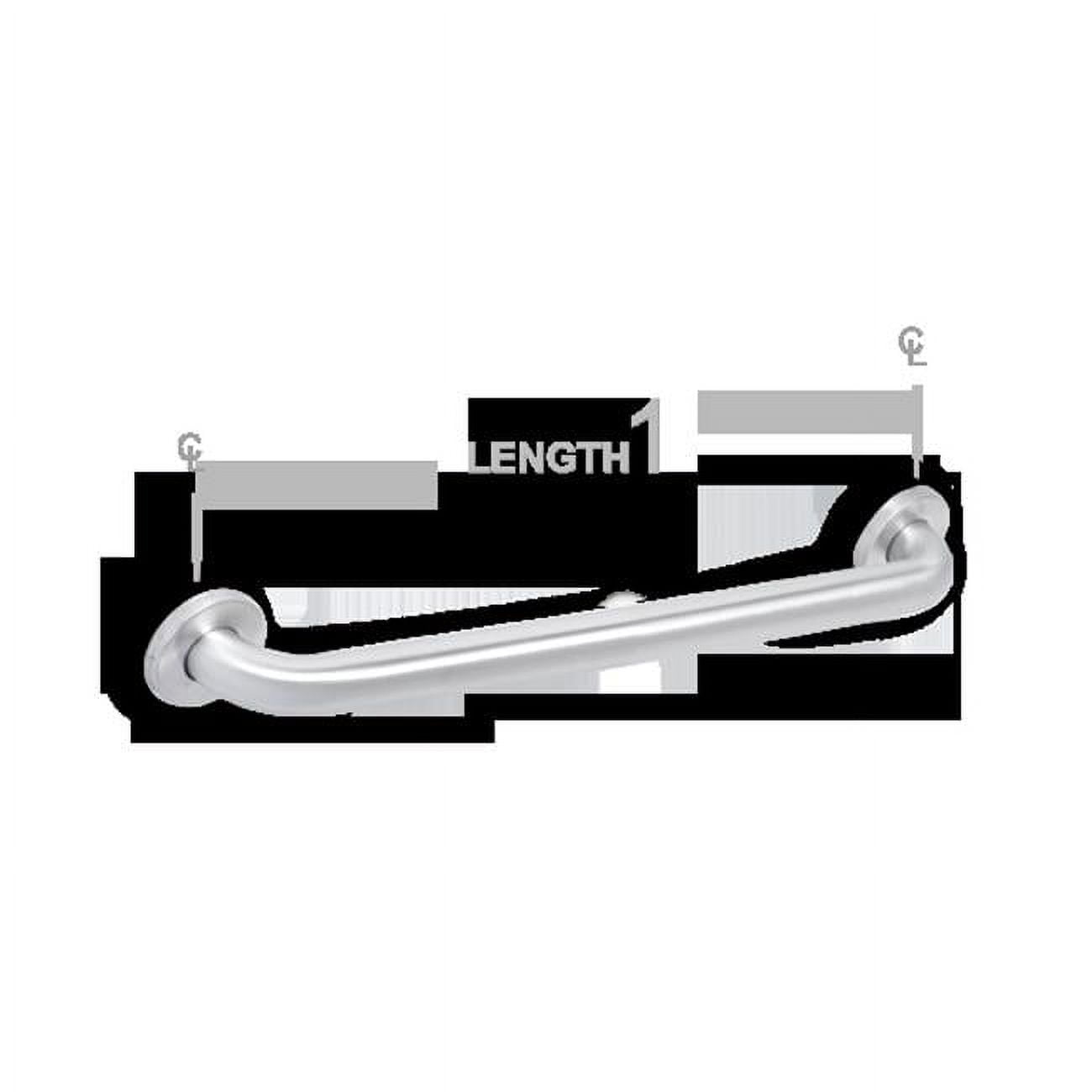 AJW UG2-A18 18 In. Concealed Snap Flange Grab Bar - Configuration A ...