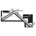 thumbnail image 1 of AJW US130-G2424R 24 X 24 In. Exposed Flange, 1.5 In. Diameter Security Grab Bar - Configuration G, 1 of 1