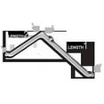 thumbnail image 1 of AJW US130-G5236R 52 X 36 In. Exposed Flange, 1.5 In. Diameter Security Grab Bar - Configuration G, 1 of 1