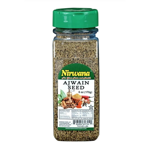 AJWAIN SEED 6 OZ JAR BY NIRWANA