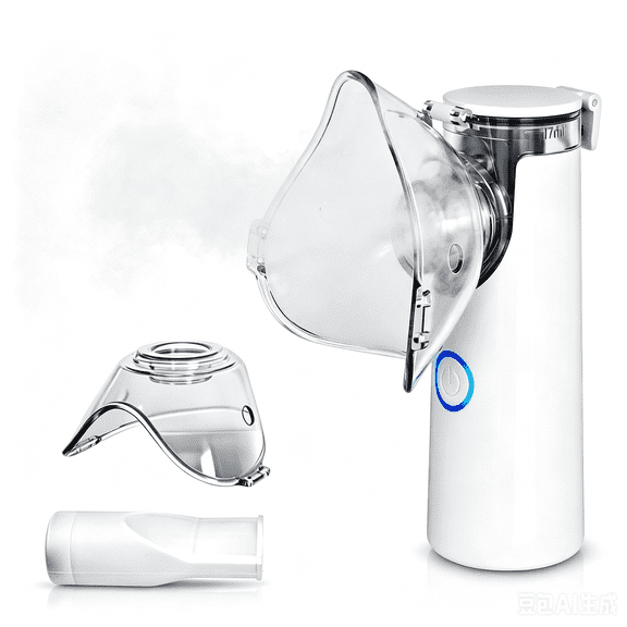 AJZIOJIRO Portable Mini Humidifier USB Battery Powered Handheld Mist Humidifier Home Steam Inhaler for Kids Adults