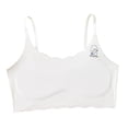 thumbnail image 1 of AJZIOJIRO 1 Pairs Kids Girls Seamless Stretch Bra Invisible Dig-Free Teen Bras Ultra Comfort Soft Bras, 1 of 9