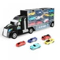 thumbnail image 1 of AJZIOJIRO 13pcs Big Car Toys Truck Toy Cars for 3 Year Old Boys Transport Car Carrier Truck Toy, 1 of 6