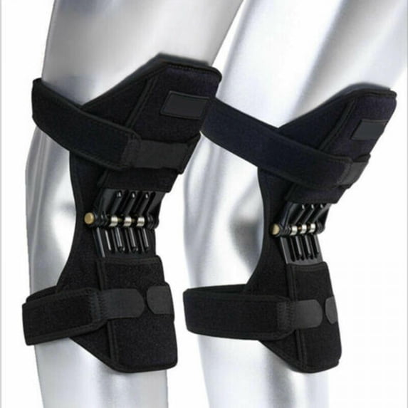 AJZIOJIRO 1Pair Knee Support Braces Knee Stabilizer Sleeves Support Joints Knee Pads Breathable