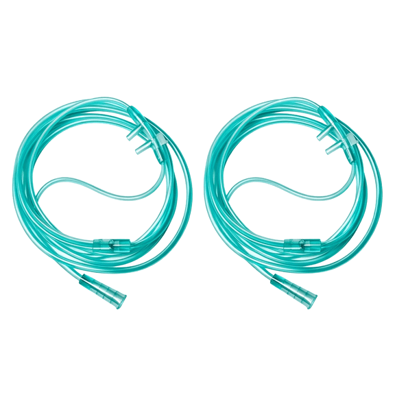 AJZIOJIRO Adults 3 Meters Nasal Oxygen Cannula 2 Pack Portable Oxygen Tubing Household Respiratory Supplies