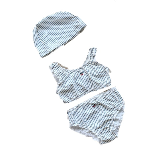AJZIOJIRO Baby Toddler Girls Strap Swimsuit UPF 50+ Sun Protection Swimwear Infant Summer Bathing Suits 6M-8T