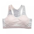 thumbnail image 1 of AJZIOJIRO Cotton Girls Training Bras Seamless Bra Sports Bra for Teens, 1 of 5