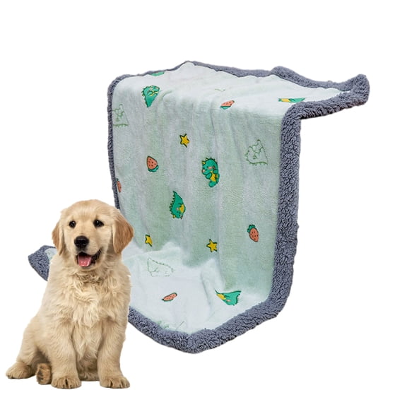 AJZIOJIRO Dog Bed Cat Blanket Fall & Winter Thickened Puppy Blanket Cute Pet Blanket for Small to Large Breed Dogs