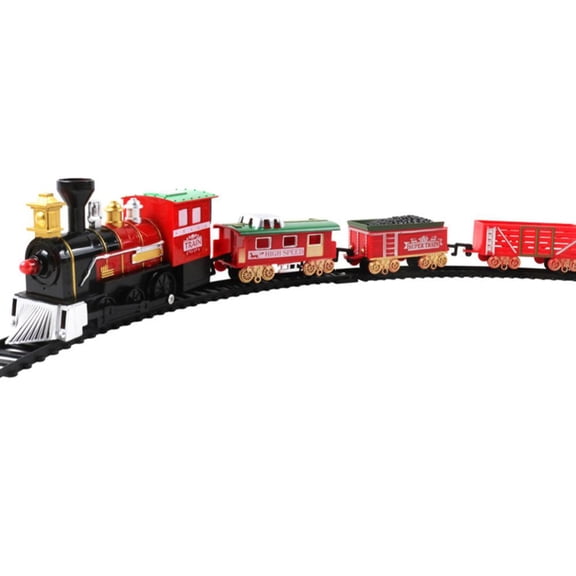 AJZIOJIRO Electric Train Set, 8Ppcs Tracks, Classic Toy Train Set, For 2-6y Boys