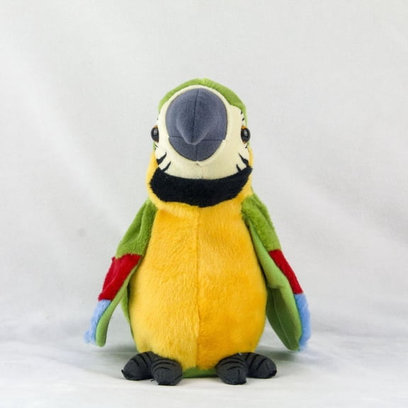 AJZIOJIRO Electronic Parrot Toy，Electronic Bird Speaking Pet，Early Childhood Learning Toys