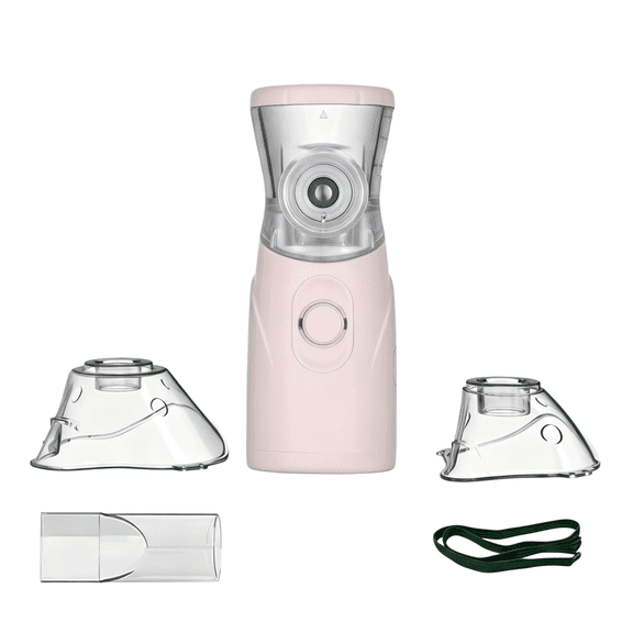 AJZIOJIRO Handheld Mesh Inhaler Ultra Quiet Portable Humidifier Cool Mist Vaporizer Travel Self Cleaning USB Battery Powered