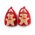 thumbnail image 1 of AJZIOJIRO Infant Newborn Boys Girls Shoes Christmas Santa Claus Soft Cozy Fleece Booties Warm Cartoon Shoes, 1 of 6