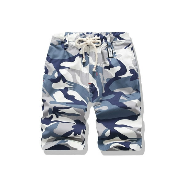 AJZIOJIRO Kids Boys Camouflage Medium Shorts Trousers Summer Casual Cargo Shorts Kids Multi Pockets Military Army Camo Shorts 6-15T