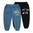 thumbnail image 1 of AJZIOJIRO Kids Toddler Autumn Winter Fleece Pants for Boys，Autumn Winter Sweatpants Solid Color Cartoon Trousers Bottoms Sweatpants Fashion Soft Baby Winter Jogger Pants for 1-10Y, 1 of 7