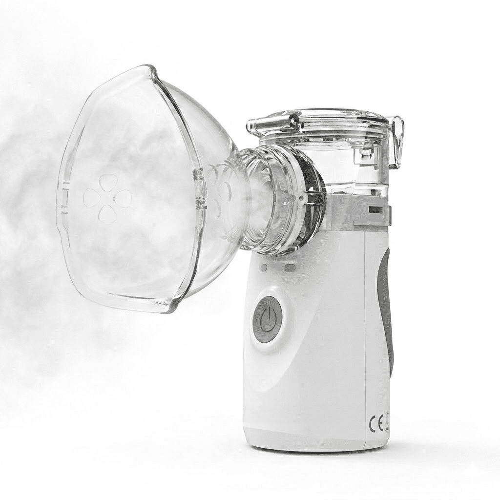 AJZIOJIRO Portable 5-Micron Personal Humidifier Auto-Clean for Office Home & Travel Portable Handheld Respiratory Humidifier