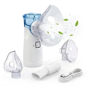 AJZIOJIRO Portable Personal Humidifier Handheld Steam Inhaler USB-C Rechargeable Ultrasonic Mist for Office Travel