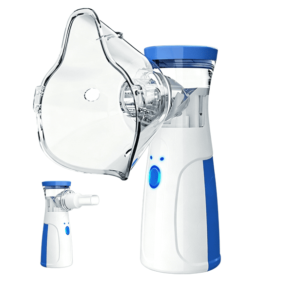 AJZIOJIRO Portable Humidifier Handheld Personal Cool Mist Compressor 2.5 Micron Mist Mini Ultrasonic Steam Inhaler