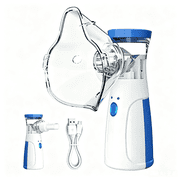 AJZIOJIRO Portable Humidifier Handheld Personal Cool Mist Compressor 2.5 Micron Mist Mini Ultrasonic Steam Inhaler