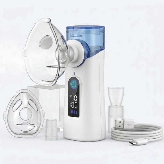 Portable Humidifier Handheld Steam Inhaler USB-C Rechargeable Travel Device