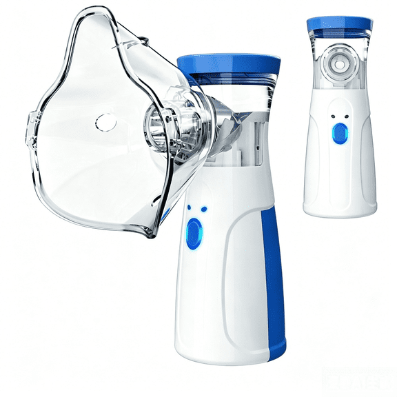 AJZIOJIRO Portable Humidifier USB Rechargeable Handheld Compressor Steam Inhaler for Home Travel