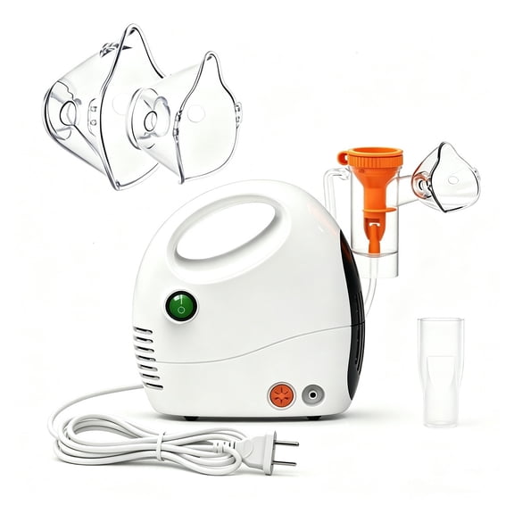 AJZIOJIRO Portable Humidifier for Adults Kids Home Ultrasound Compressor Inhaler Adjustable Mist