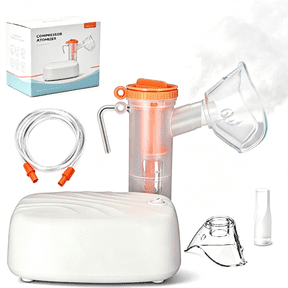AJZIOJIRO Portable Ultrasonic Humidifier Quiet Compressor Steam Inhaler Mini Personal Mist Device for Home Travel Daily Use