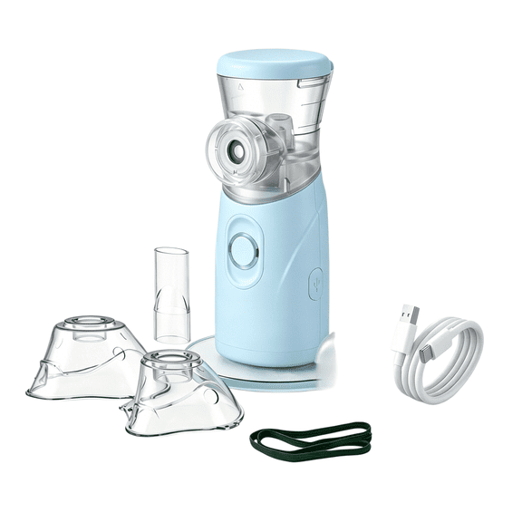 AJZIOJIRO Rechargeable Portable Humidifier Quiet Steam Inhaler Self Cleaning Travel Mini Vaporizer for Kids Adults