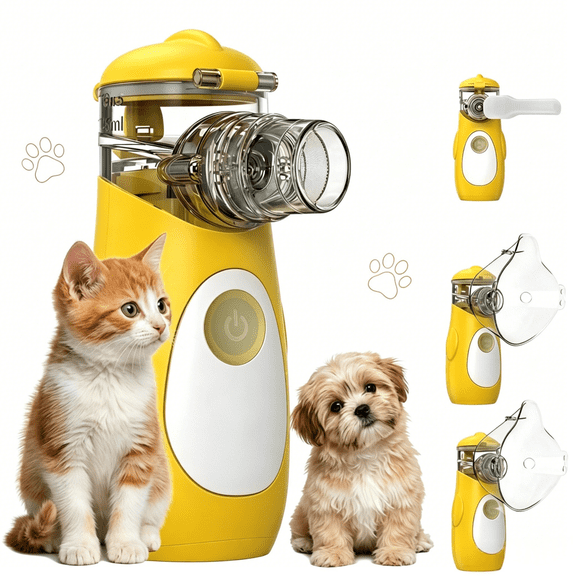 AJZIOJIRO Usb Dual-Power Portable Pet Mesh Humidifier, Suitable For Small Household Pets