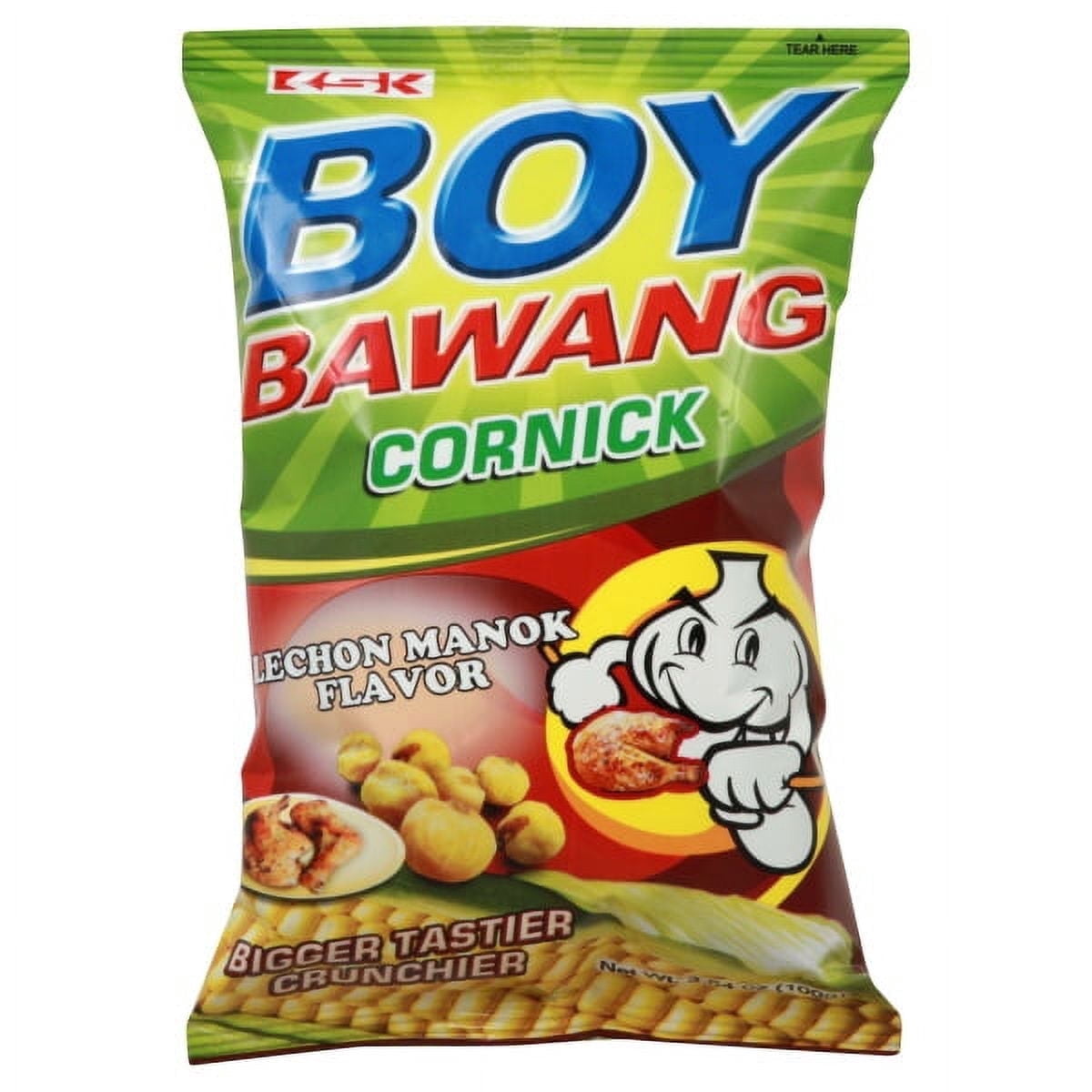 Boy Bawang Cornick Lechon Manok Flavor – 100g