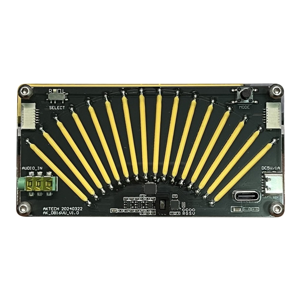 AK-DB16VU Music Meter Level Level Indicator Power Amplifiers VU Meter