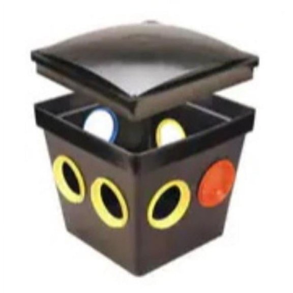 AK Industries AKS10898 14.5 x 16 in. Tuf-Tite 7-Hole Distribution Box