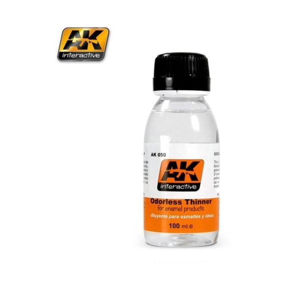 AK Interactive AK050 Odorless Enamel Thinner 100ml