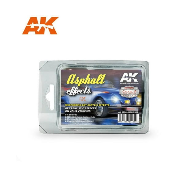 AK-Interactive Asphalt Effects (Race Set) New
