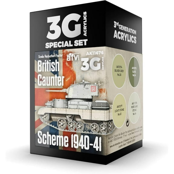 AK-Interactive British Caunter Scheme 1940-41 New