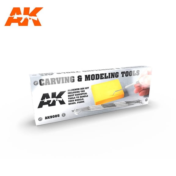 AK-Interactive Carving Tools Deluxe Box New