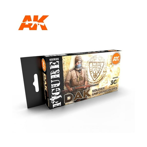 AK-Interactive DAK Soldiers Uniform Color Set New