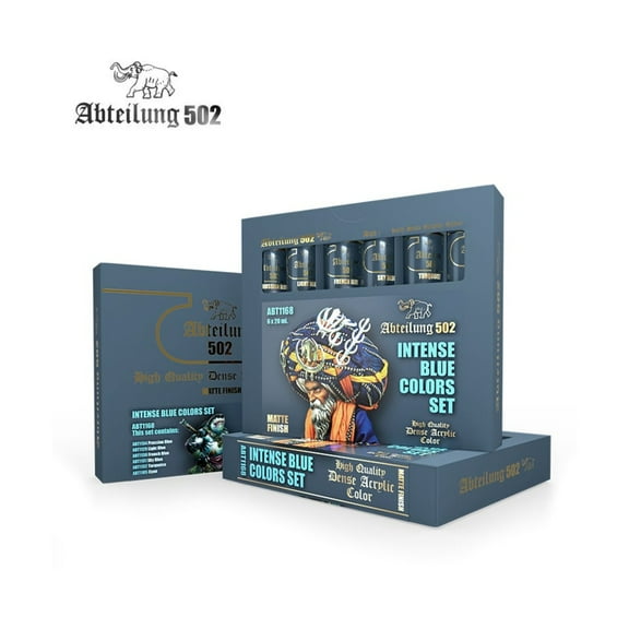 AK-Interactive Intense Blue Colors Set New